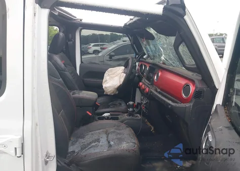 2021 Jeep Wrangler Unlimited Rubicon 4X4 из США, поврежденный, VIN 1C4HJXFN9MW628783